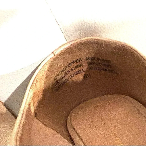 Anthropologie Cream Flats - Picture 5 of 7